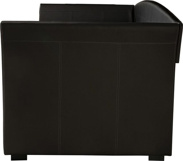 HH2 Home Montgomery Brown Faux Leather Complete Twin Daybed with Trundle-3