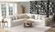 Jackson Furniture Ritzy 5-Piece Bone Sectional-1