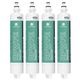 GE® White 4 Pack Water Filter-0