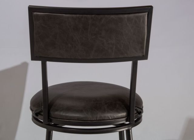 HH2 Home Thielmann Charcoal Swivel Counter Stool-2