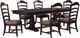 Liberty Furniture Paradise Valley 7-Piece Saddle Brown/Tobacco Rectangular Dining Table Set-0
