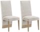 Global Furniture USA D12 2-Piece Beige/Natural Dining Chair Set-0