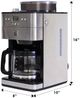 Kenmore® Elite 12 Cup Stainless Steel Grind and Brew Coffee Maker with Burr Grinder -1