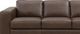 Leather Italia™ Savino Inglewood VIntage Brown Cigar Queen Sleeper Sofa with Mattress-1