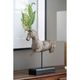 A & B Home Natural Gray Horse Statue-4