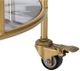 A & B Home Gold Layer Iron Cart-4