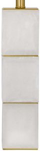 Bassett Mirror Swindon White Table Lamp-3