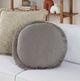 Nourison Home™ Mina Victory Sofia Charcoal 20"x20" Throw Pillow-3