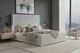 Global Furniture USA Elias Gray Queen Upholstered Panel Bed with Immersive Sound-1
