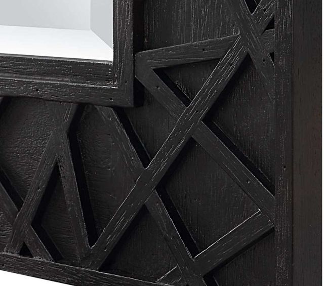 Uttermost® Everest Satin Black Mirror-4