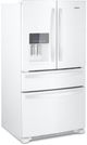 Whirlpool® 36" 24.5 Cu. Ft. White French Door Refrigerator-2