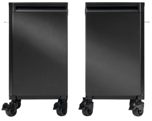 Napoleon Phantom Prestige® Black Under Grill Storage Carts (Two)-0