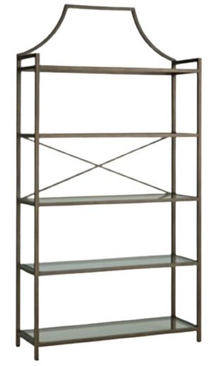 Signature Design by Ashley® Bernonly Antique Bronze Bookcase