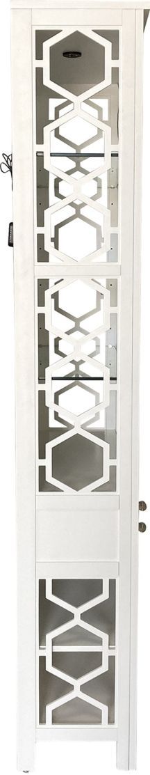 Parker House® Ardent Paris White Bookcase-1