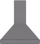 Vent-A-Hood® 36" Gunsmoke ARS Duct-Free Euro-Style Island Range Hood-0