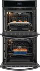 Frigidaire Gallery 27" Smudge-Proof® Black Stainless Steel Double Electric Wall Oven-2