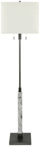Crestview Collection Glasgow Black Floor Lamp-0