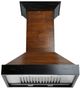 ZLINE Designer Series 30" Antigua/Walnut Wall Mount Range Hood-3