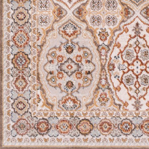 Surya Oushak Taupe 5'x7' Area Rug-1