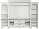 Liberty Furniture Allyson Park Charcoal/Wirebrushed White Entertainment Center with Piers-2
