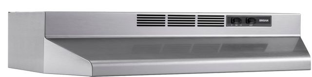 Broan® 30" Stainless Steel Under Cabinet Range Hood-0