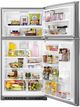 Whirlpool® 33" 21.3 Cu. Ft. Monochromatic Stainless Steel Top Freezer Refrigerator-3