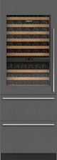 Sub-Zero Designer Series 30" Panel Ready Wine Column With Refrigerator Drawers-0