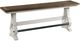 Intercon Drake French Oak/Rustic Gray Counter Bench-0