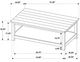 Coaster® Payne Distressed Brown Coffee Table with Shelf-4