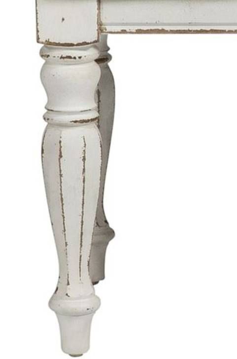 Liberty Furniture Magnolia Manor Antique White/Ivory Vanity Stool-3