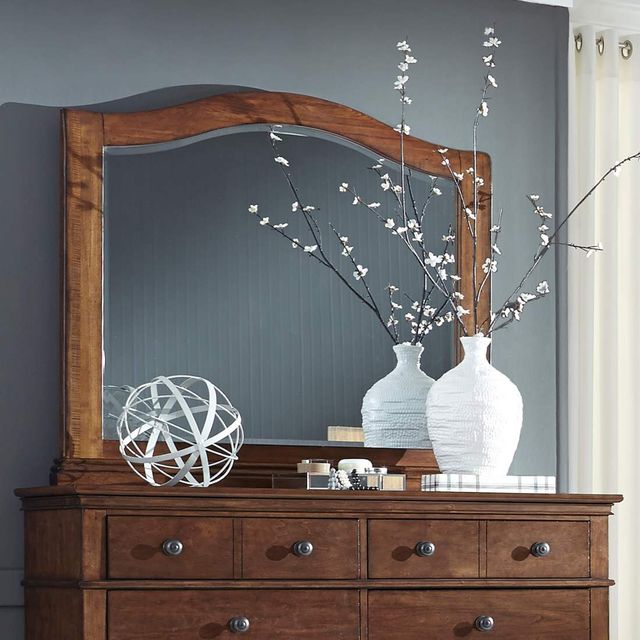 aspenhome® Oxford Whiskey Brown Mirror-1
