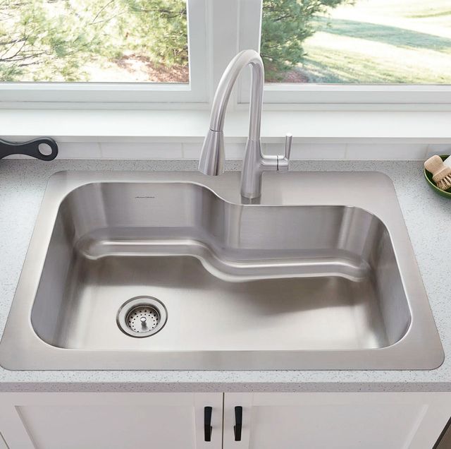 American Standard Hillsdale Stainless Steel Single-Handle Pull-Down Dual Spray Kitchen Faucet-1