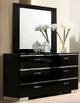Furniture of America® Carlie 5-Piece Black Queen Bedroom Set-3