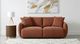 Coaster® Elysia 2-Piece Coral Upholstered Modular Lounge Loveseat-1