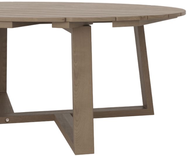 New Classic® Home Furnishings Carezza Natural Acacia Outdoor Coffee Table-3