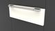 Fulgor® Milano 29.88" Glossy White Replacement Door Kit-2