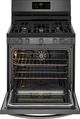 Frigidaire Gallery® 29.88" Black Stainless Steel Free Standing Gas Range-1