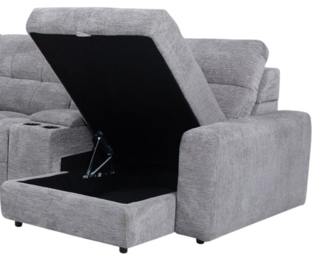American Wholesale Furniture Amira 7-Piece Latte Right-Arm Facing Sectional and Chaise-1