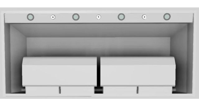 Vent-A-Hood® Designer Series 54" Stainless Steel Wall Mounted Range Hood-3