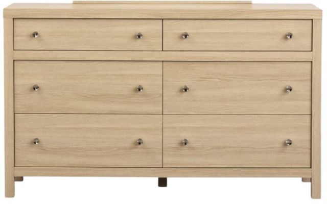 Magnussen Home® Merrifield Sandstone Beige Dresser and Shaped Mirror-2