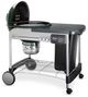 Weber® Performer® Deluxe 48" Green Freestanding Charcoal Grill-3