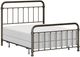 HH2 Home Kirkland Black Queen Metal Rod Bed-0