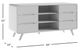 Jofran Inc. Marlowe Black Media Console-2