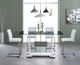 Global Furniture USA D915 3-Piece White Dining Chair Set-4