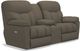 La-Z-Boy® Morrison Chocolate Power Reclining Loveseat with Console-1