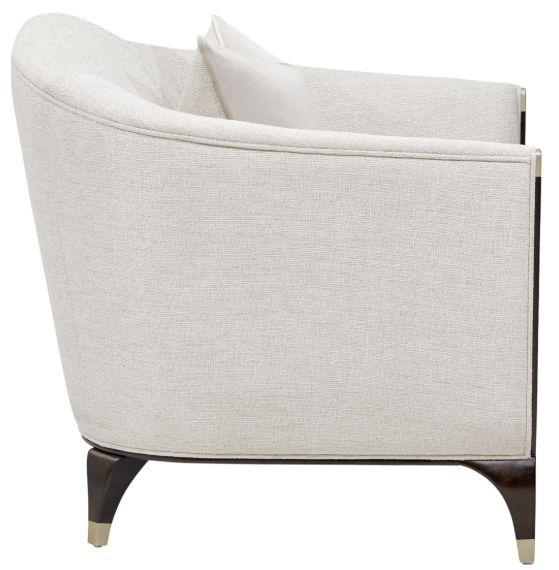 Michael Amini® Paris Chic Espresso/Ivory Matching Chair-2