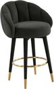 TOV Furniture Myla Black Swivel Counter Stool-0