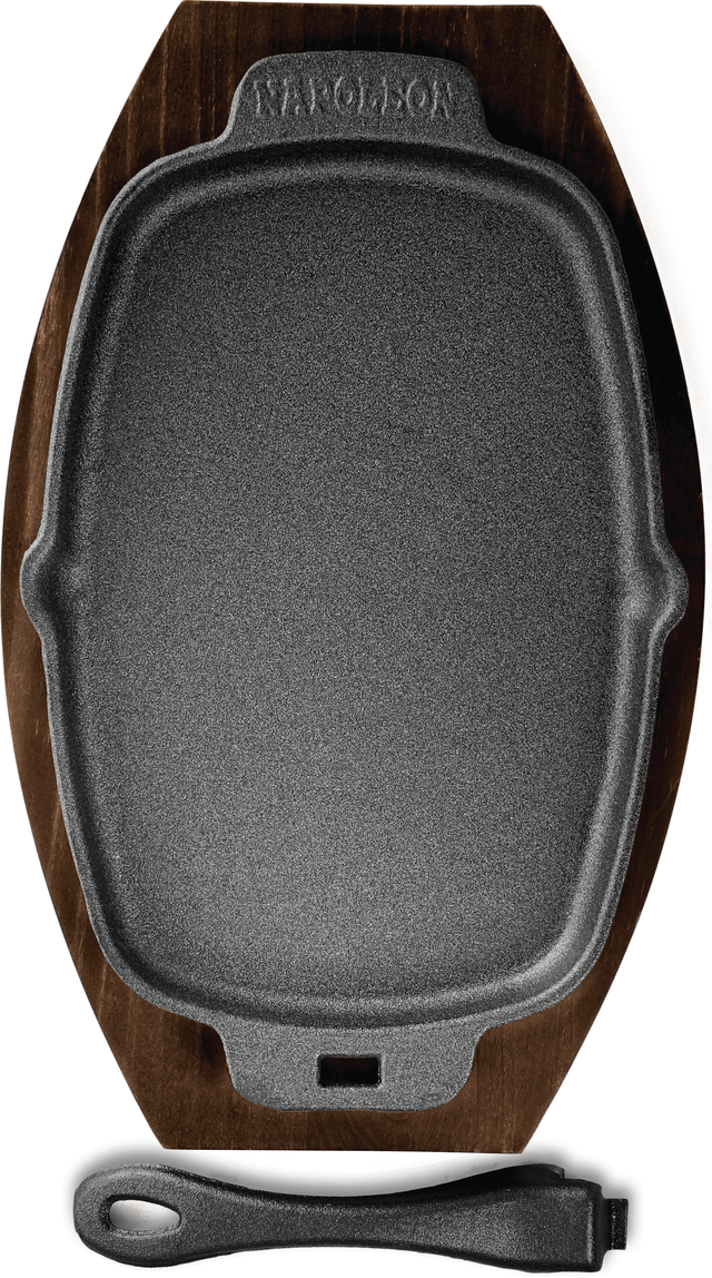 Napoleon Cast Iron Sizzle Platter-0