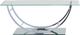Coaster® Danville Glass Top Coffee Table with Chrome U-Shaped Base-0