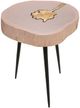 TOV Furniture Timber Pink and Brass Side Table-2